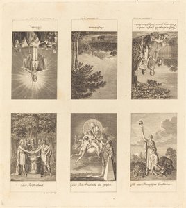 Six Great Events of 1780-1790 by Daniel Nikolaus Chodowiecki