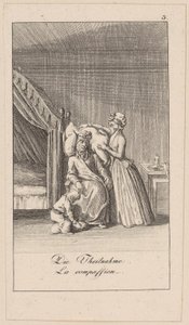 Participation, Plate 3 from the Series "Sincerity and Hypocrisy" by Daniel Nikolaus Chodowiecki
