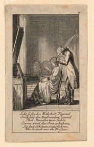 The Hair-Do, Illustration for "Königl: Grosbrit Genealogischer Kalender auf das 1780 Jahr Lauenberg bey J.G. Berenberg" by Daniel Nikolaus Chodowiecki