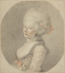 Woman by Daniel Nikolaus Chodowiecki
