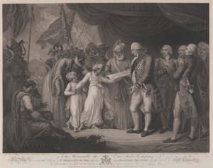 The Delivery of the Definitive Treaty by the Hostage Princes into the Hands of Lord Cornwallis