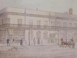 Assembly Rooms & Williams Library, Cheltenham, 1821 by Daniel Thomas Egerton
