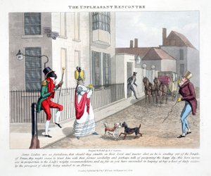 The Unpleasant Rencontre, illustration from 