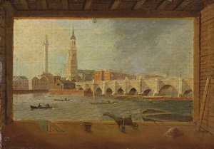 A View of London Bridge by Daniel Turner