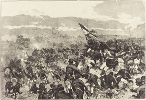 Battle of Plevna. July 30, Attack on the Heights, 1883-1890 by Daniel Urrabieta Vierge