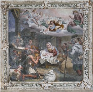 Adoration of the Shepherds by Daniele Crespi