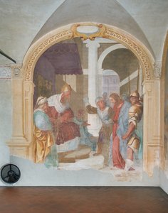 Christ Brought Before Caiaphas