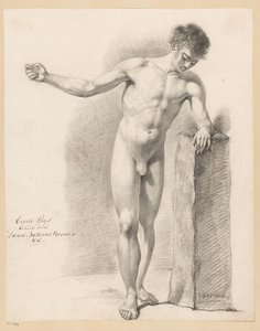 Standing Male Nude, Front View (1st Prize 1818)