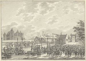 Arrival of the Armed Amsterdam Citizens in Muiden, 1787