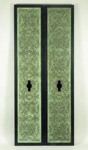 Two Elevator Panels by Dankmar Adler