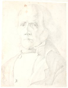 An old man with long hair