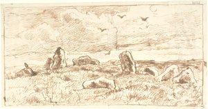 A Barrow by Dankvart Dreyer