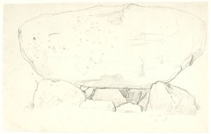 A Dolmen on Brandsø by Dankvart Dreyer