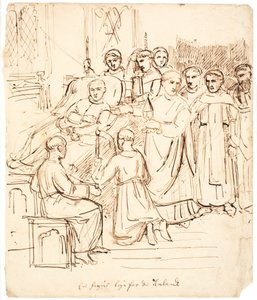 Historical Scene: A Dying Clergyman