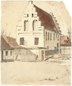 The Chapel of Our Lady in Odense by Dankvart Dreyer