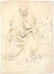 Study for an Apostle Figure or Similar