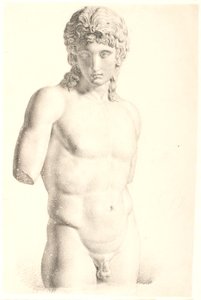Drawing after Plaster: "Eros from Centocelle" (Vatican)