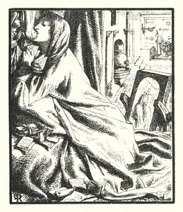Mariana in the South by Dante Gabriel (after) Rossetti