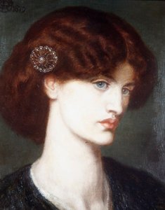 Beatrice, a Portrait of Jane Morris by Dante Gabriel Charles Rossetti