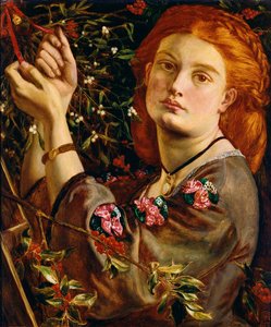 Hanging the Mistletoe, 1860