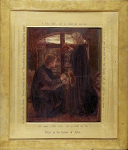 Mary in the House of St. John by Dante Gabriel Charles Rossetti