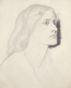 Portrait of Miss Ruth Herbert by Dante Gabriel Charles Rossetti