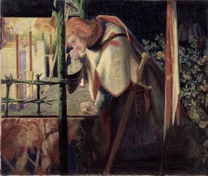 Sir Galahad at the Ruined Chapel