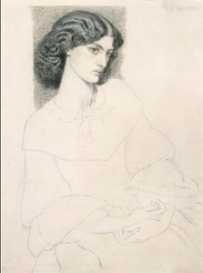 Jane Burden (1840-1914) by Dante Gabriel Rossetti