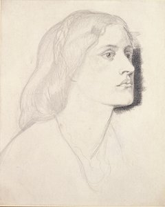 Portrait of Miss Ruth Herbert, Probably 1858 by Dante Gabriel Rossetti