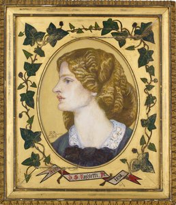 Ruth Herbert, 1858 by Dante Gabriel Rossetti