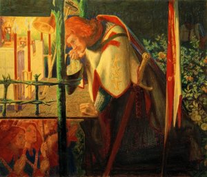Sir Galahad at the Ruined Chapel