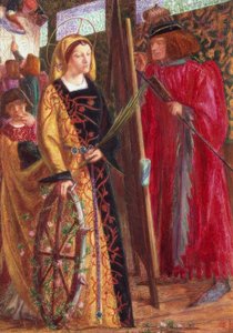 St. Catherine by Dante Gabriel Charles Rossetti
