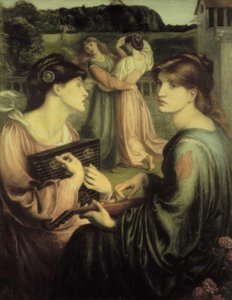 The Bower Meadow by Dante Gabriel Charles Rossetti