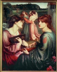 The Bower Meadow by Dante Gabriel Charles Rossetti