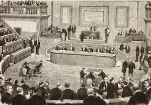 Session on July 26 of the Italian Senate, Rome, Italy by Dante Paolocci