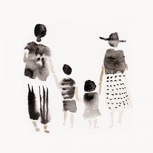 Abstract Family Walk