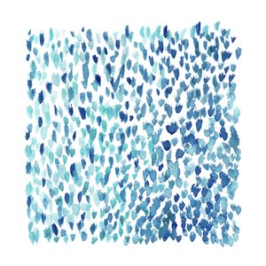 Blue Watercolor Drops