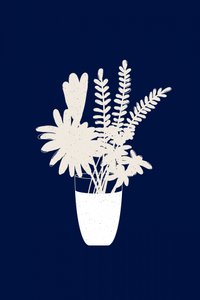 Minimalist Floral Bouquet by Danushka Abeygoda