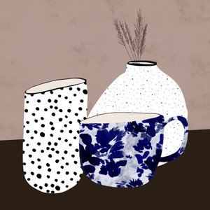 Modern Vases and Mug