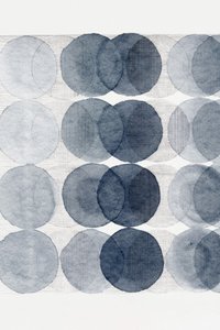 Serene Blue Circles