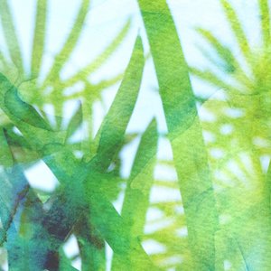 Watercolor Green Grass