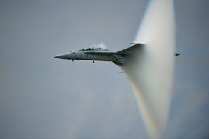 Fighter Jet Vapor Cone by Darek Siusta