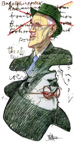 James Joyce by Dariush Radpour