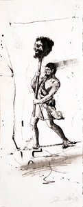 David and Goliath Study by Darren Coffield