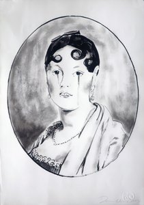 Ingre Girl 3, 2003 by Darren Coffield