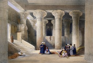 Esna Temple, November 25 by David (after) Roberts