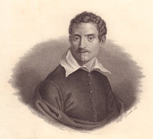 Portrait of Italian painter Domenico Zampieri also known as Domenichino by John Ward Dunsmore