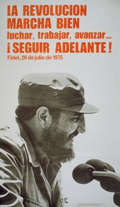 Poster featuring Fidel Castro