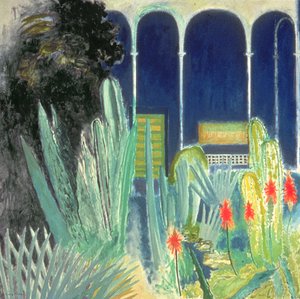 In the Majorelle Gardens by David Alan Redpath Michie