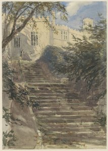 Garden Steps at Haddon Hall (Derbyshire)